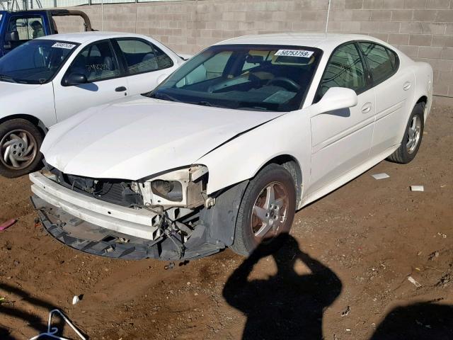 2G2WP522841157386 - 2004 PONTIAC GRAND PRIX WHITE photo 2