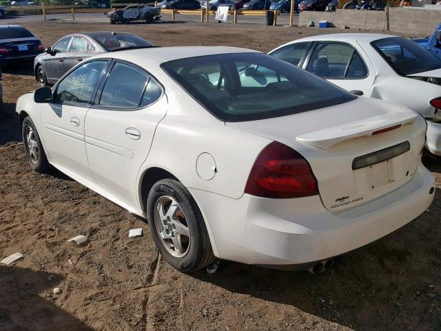 2G2WP522841157386 - 2004 PONTIAC GRAND PRIX WHITE photo 3