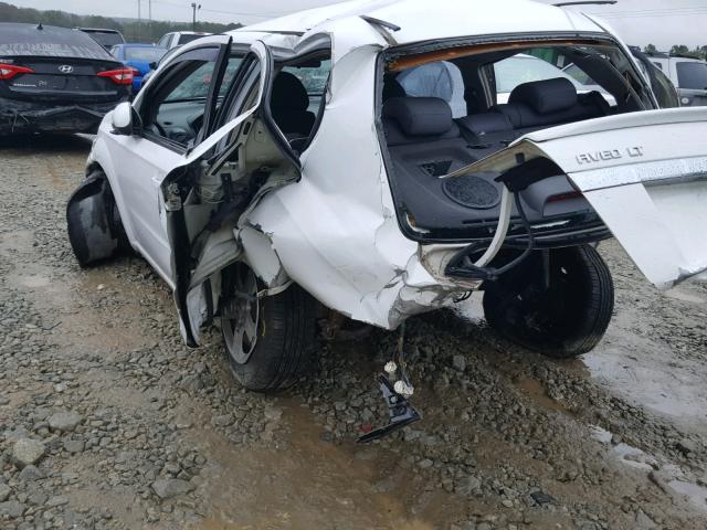 KL1TD5DE0BB239888 - 2011 CHEVROLET AVEO LS WHITE photo 10