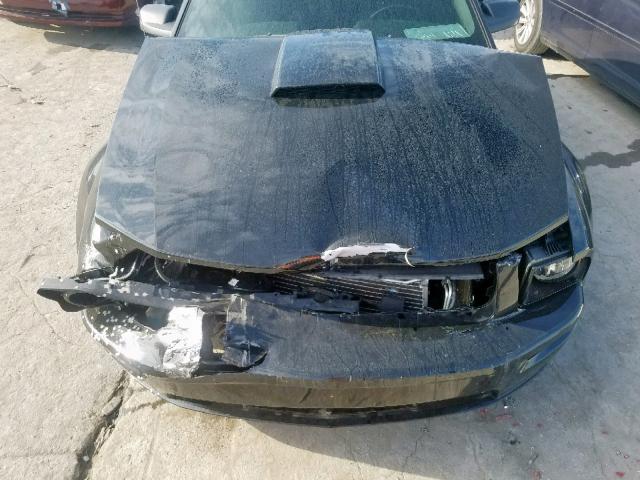 1ZVFT82H165134706 - 2006 FORD MUSTANG GT BLACK photo 7