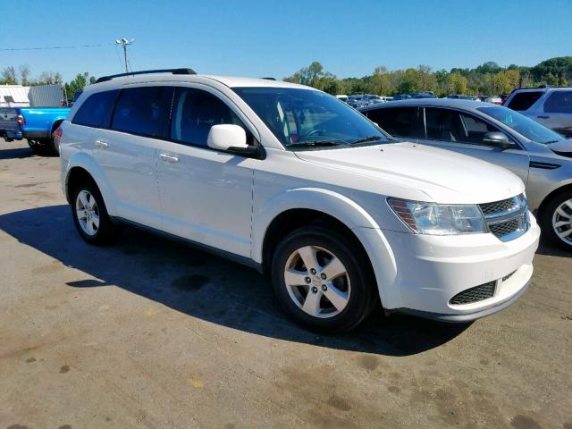 3D4PG1FG3BT515586 - 2011 DODGE JOURNEY MA WHITE photo 1