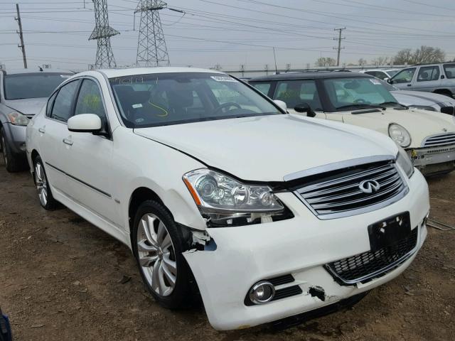 JNKAY01FX8M656385 - 2008 INFINITI M35 BASE WHITE photo 1