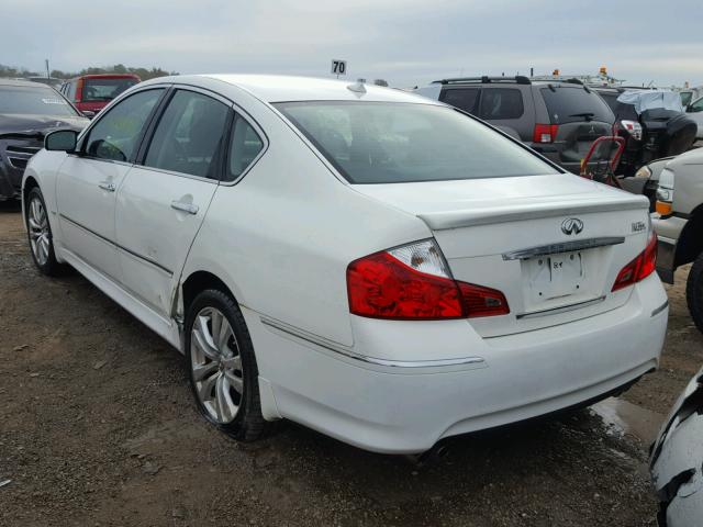 JNKAY01FX8M656385 - 2008 INFINITI M35 BASE WHITE photo 3