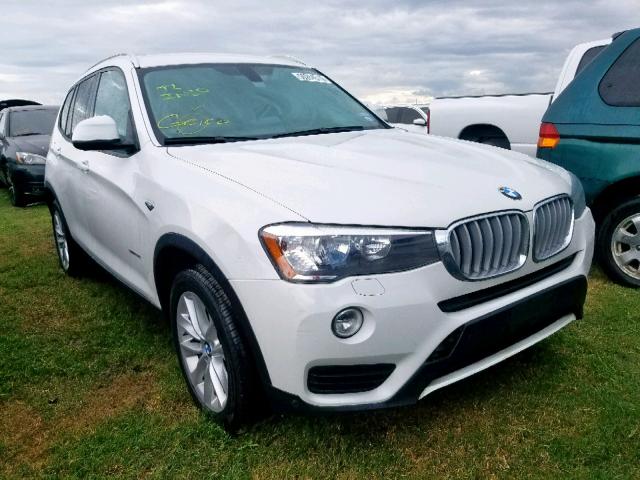 5UXWZ7C54H0U47392 - 2017 BMW X3 SDRIVE2 WHITE photo 1