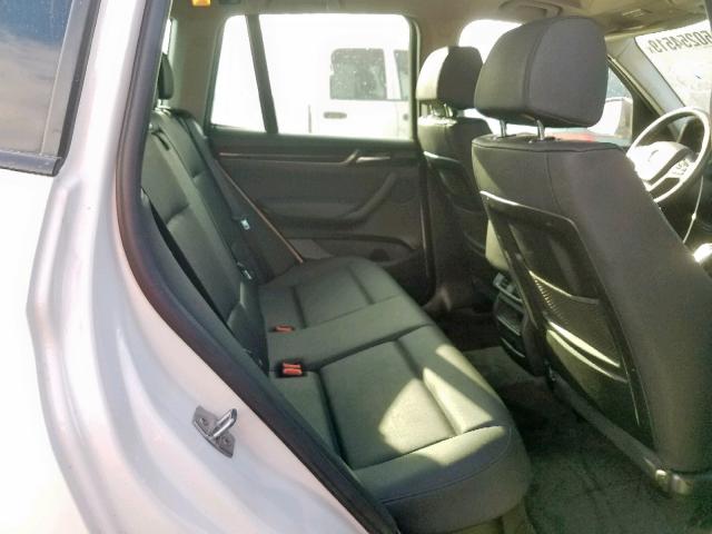 5UXWZ7C54H0U47392 - 2017 BMW X3 SDRIVE2 WHITE photo 6