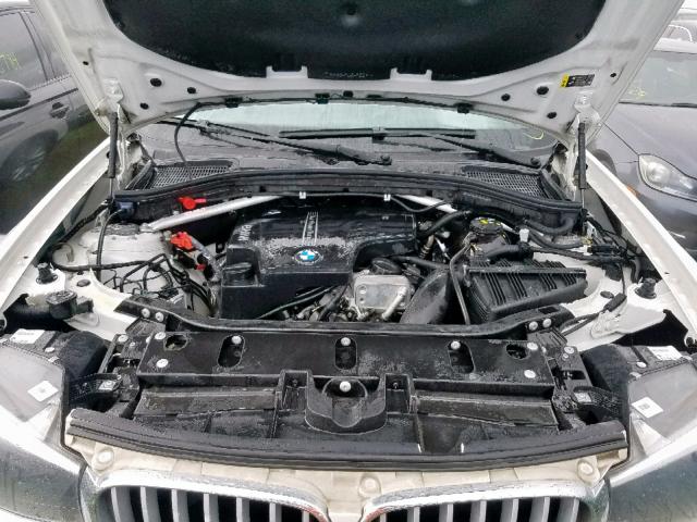 5UXWZ7C54H0U47392 - 2017 BMW X3 SDRIVE2 WHITE photo 7