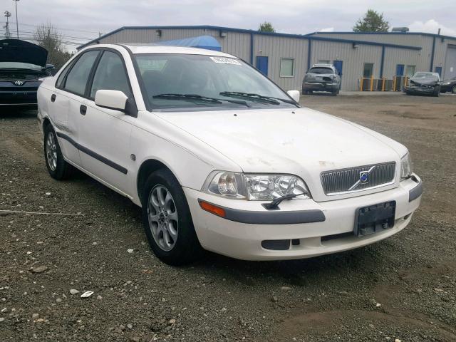 YV1VS29512F805767 - 2002 VOLVO S40 1.9T WHITE photo 1