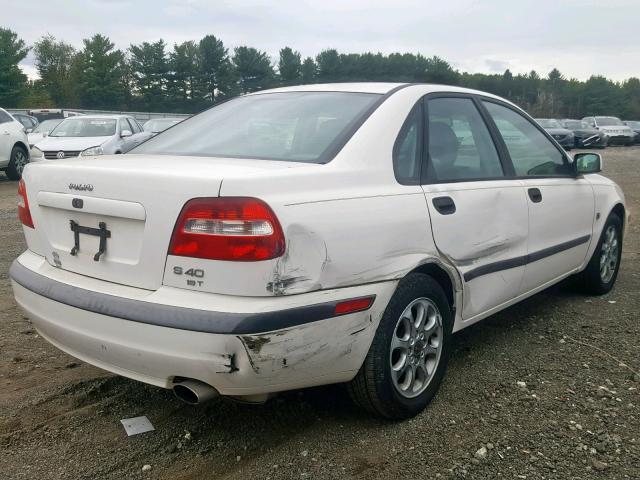 YV1VS29512F805767 - 2002 VOLVO S40 1.9T WHITE photo 4