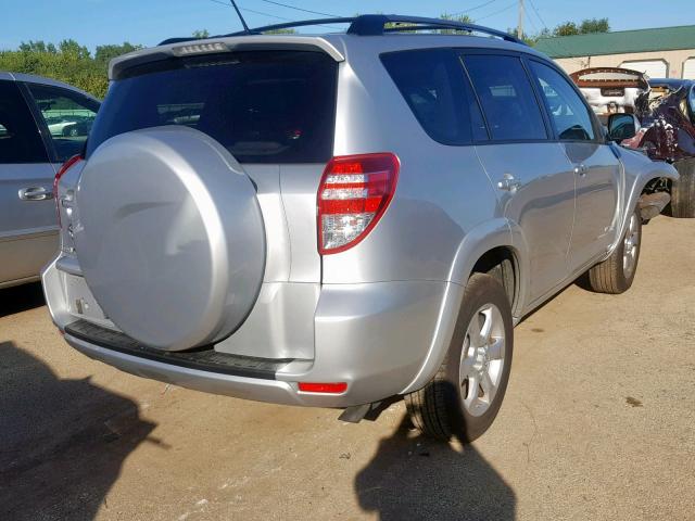 2T3ZF31V09W004334 - 2009 TOYOTA RAV4 LIMIT SILVER photo 4