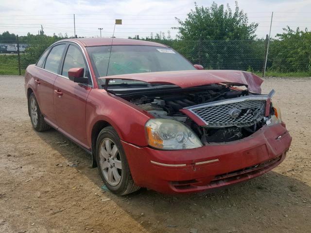 1FAHP24177G150854 - 2007 FORD FIVE HUNDR RED photo 1
