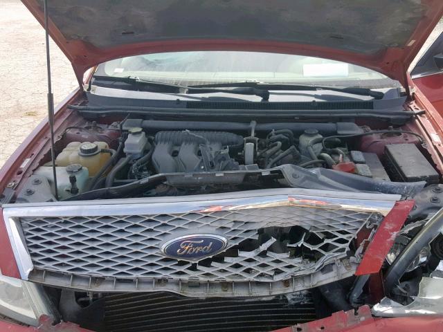 1FAHP24177G150854 - 2007 FORD FIVE HUNDR RED photo 7