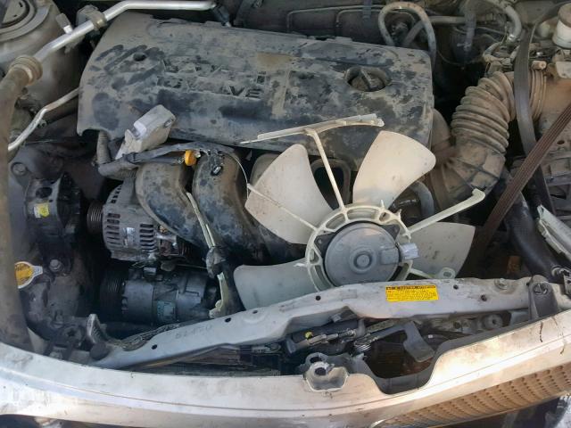 5Y2SL63885Z459008 - 2005 PONTIAC VIBE SILVER photo 7