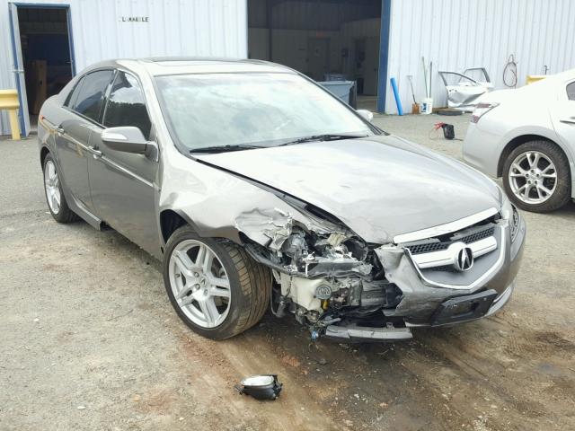 19UUA66288A005657 - 2008 ACURA TL CHARCOAL photo 1