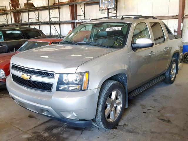 3GNFK12307G177369 - 2007 CHEVROLET AVALANCHE SILVER photo 2