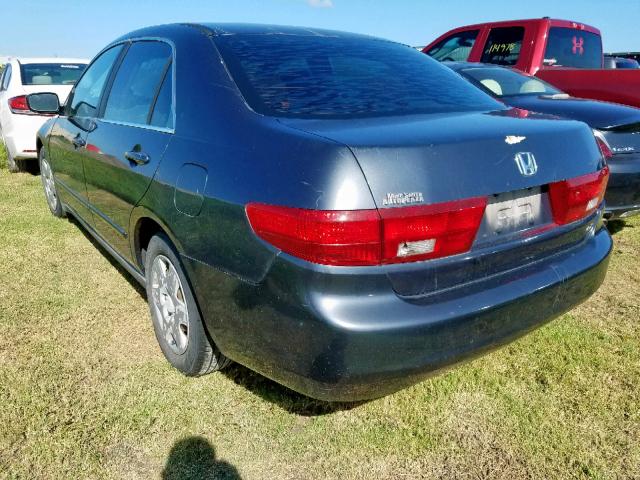 3HGCM564X5G712254 - 2005 HONDA ACCORD LX GRAY photo 3