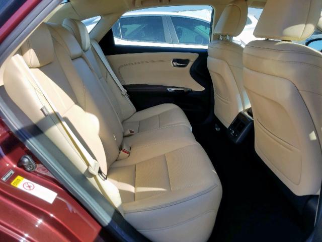 4T1BK1EB0FU175557 - 2015 TOYOTA AVALON XLE BURGUNDY photo 6