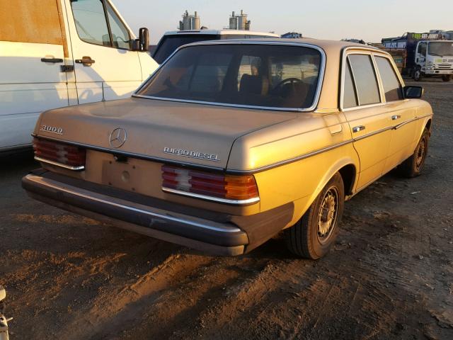 WDBAB33A7CB013789 - 1982 MERCEDES-BENZ 300 DT BROWN photo 4