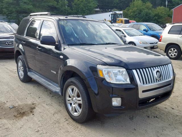 4M2CU87128KJ22755 - 2008 MERCURY MARINER PR BLACK photo 1