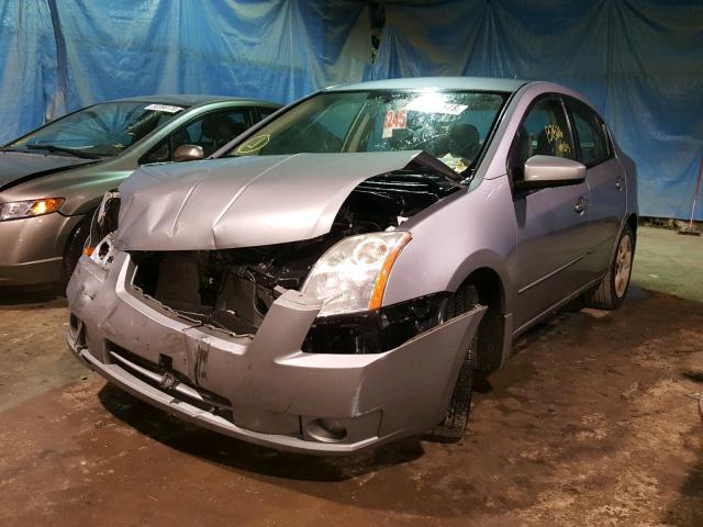 3N1AB61E78L610880 - 2008 NISSAN SENTRA 2.0 GRAY photo 2