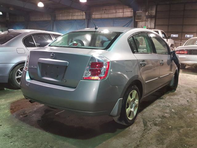 3N1AB61E78L610880 - 2008 NISSAN SENTRA 2.0 GRAY photo 4