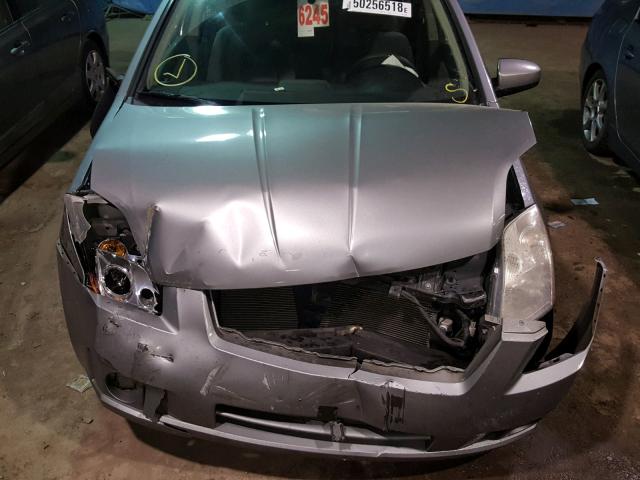 3N1AB61E78L610880 - 2008 NISSAN SENTRA 2.0 GRAY photo 7