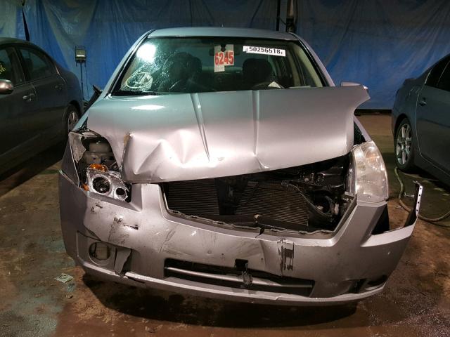 3N1AB61E78L610880 - 2008 NISSAN SENTRA 2.0 GRAY photo 9