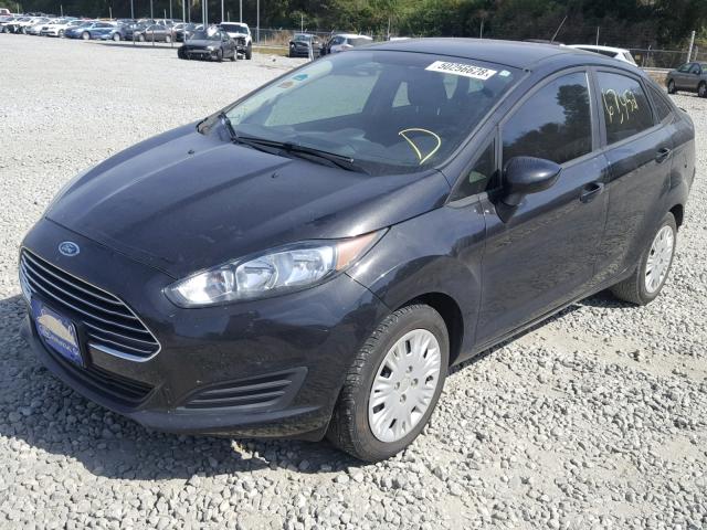 3FADP4AJ1FM160489 - 2015 FORD FIESTA S BLACK photo 2