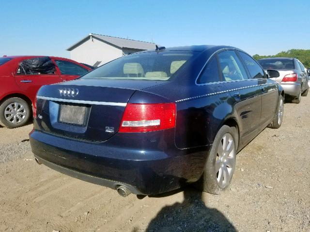 WAUDH74F76N154750 - 2006 AUDI A6 3.2 QUA BLACK photo 4