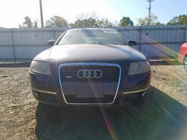 WAUDH74F76N154750 - 2006 AUDI A6 3.2 QUA BLACK photo 9