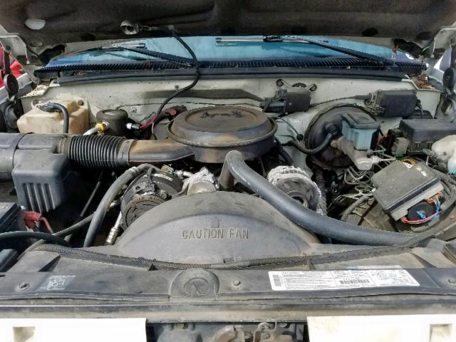 1GKEK13K1SJ764508 - 1995 GMC YUKON WHITE photo 7