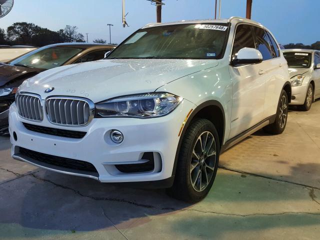 5UXKR2C38H0U24844 - 2017 BMW X5 SDRIVE3 WHITE photo 2