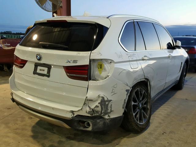 5UXKR2C38H0U24844 - 2017 BMW X5 SDRIVE3 WHITE photo 4