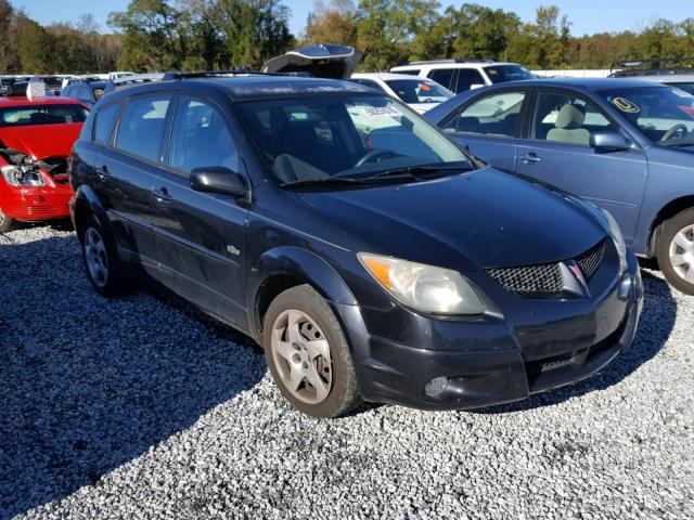 5Y2SL62834Z455903 - 2004 PONTIAC VIBE BLACK photo 1