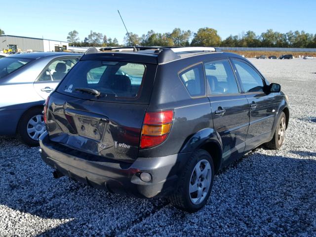 5Y2SL62834Z455903 - 2004 PONTIAC VIBE BLACK photo 4