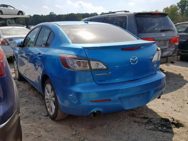 JM1BL1S68A1232994 - 2010 MAZDA 3 S BLUE photo 3