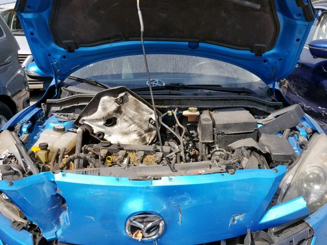 JM1BL1S68A1232994 - 2010 MAZDA 3 S BLUE photo 7