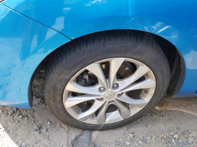 JM1BL1S68A1232994 - 2010 MAZDA 3 S BLUE photo 9