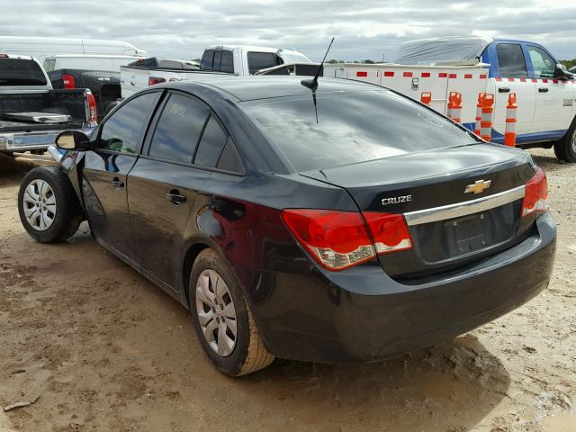 1G1PA5SH7D7227218 - 2013 CHEVROLET CRUZE LS GRAY photo 3