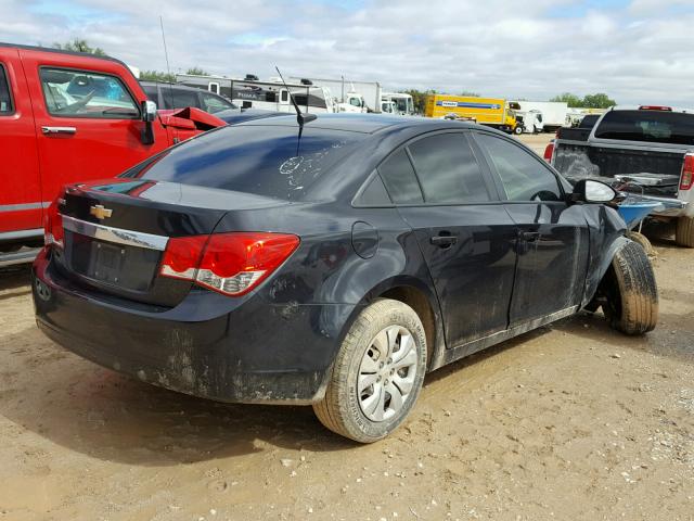 1G1PA5SH7D7227218 - 2013 CHEVROLET CRUZE LS GRAY photo 4