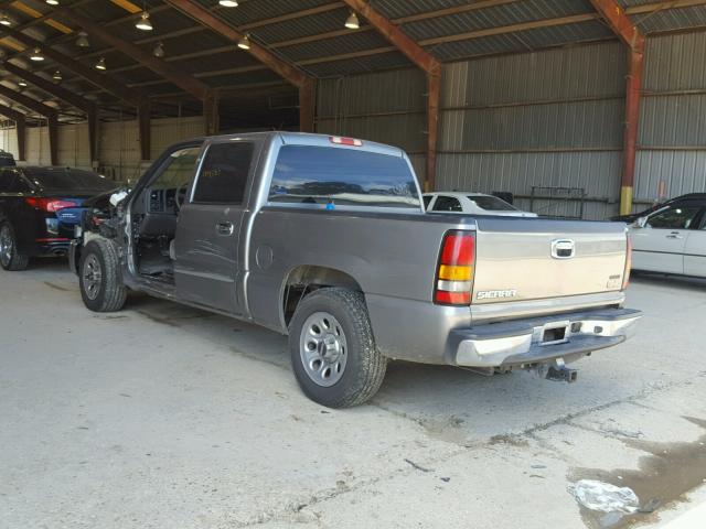 2GTEC13V571114505 - 2007 GMC NEW SIERRA GRAY photo 3