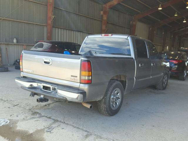 2GTEC13V571114505 - 2007 GMC NEW SIERRA GRAY photo 4