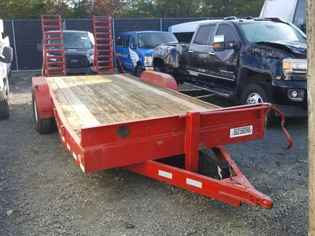 4RTSE2020YS002326 - 2000 UTILITY TRAILER RED photo 1