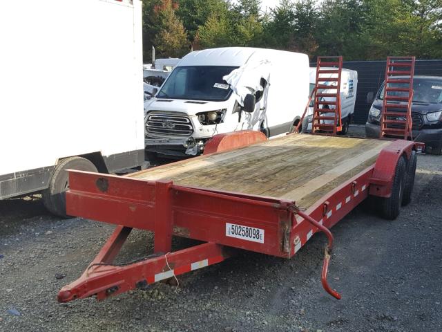 4RTSE2020YS002326 - 2000 UTILITY TRAILER RED photo 3