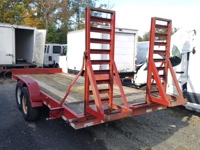 4RTSE2020YS002326 - 2000 UTILITY TRAILER RED photo 4