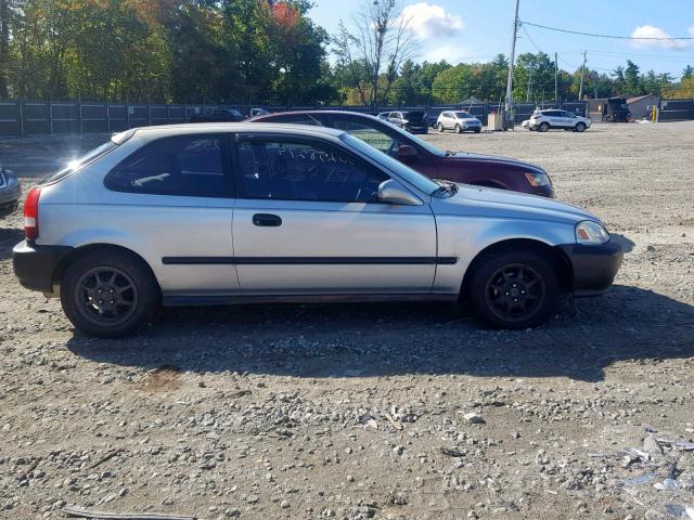 2HGEJ6448XH105749 - 1999 HONDA CIVIC DX SILVER photo 9