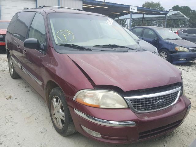 2FMZA52491BA26285 - 2001 FORD WINDSTAR S BURGUNDY photo 1