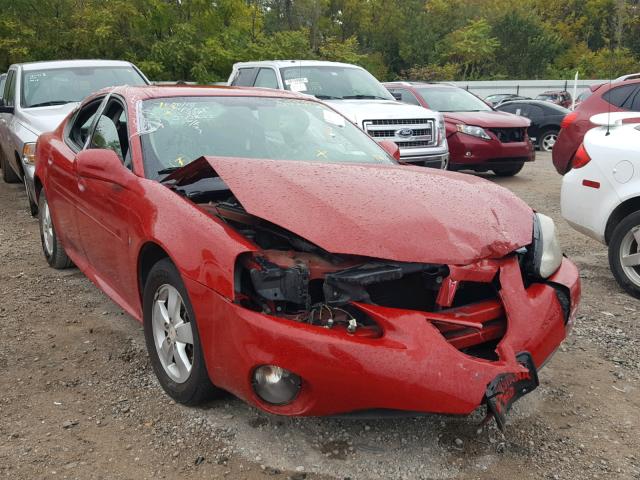 2G2WP552081158890 - 2008 PONTIAC GRAND PRIX Կարմիր լուսանկար 1