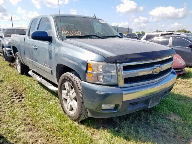 2GCEC190981223370 - 2008 CHEVROLET SILVERADO BLUE photo 1