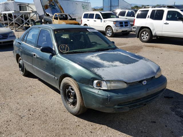 1Y1SK52881Z415336 - 2001 CHEVROLET GEO PRIZM 绿色 照片 1