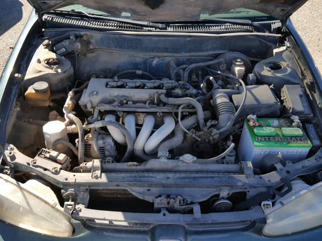 1Y1SK52881Z415336 - 2001 CHEVROLET GEO PRIZM 绿色 照片 7